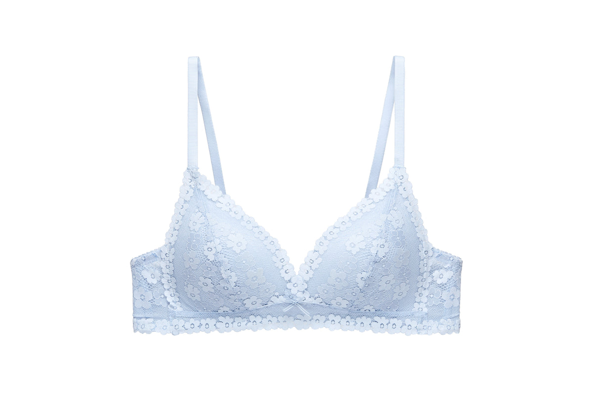 Wireless Medium Pad Lace Bra