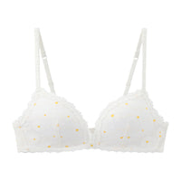 Wireless Push Up Lace Bra