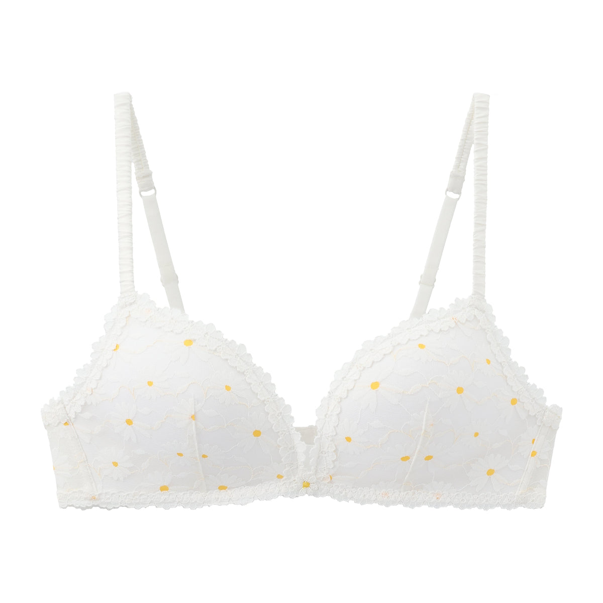 Wireless Push Up Lace Bra