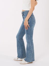 Double Waist Flared Jeans