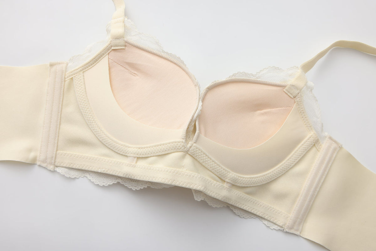 Push Up Wireless Lace Bra