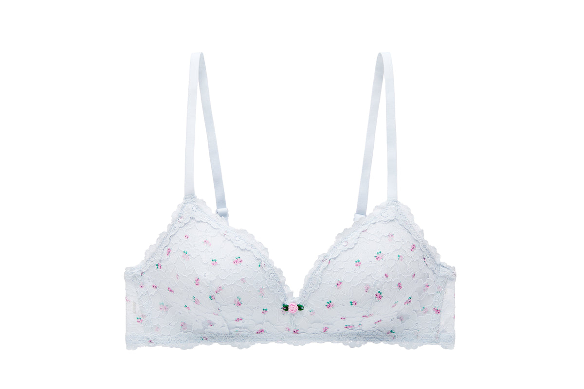 Wireless Light Pad Lace Bra