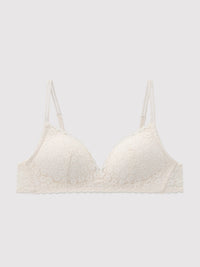 Wireless Light Pad Lace Bra