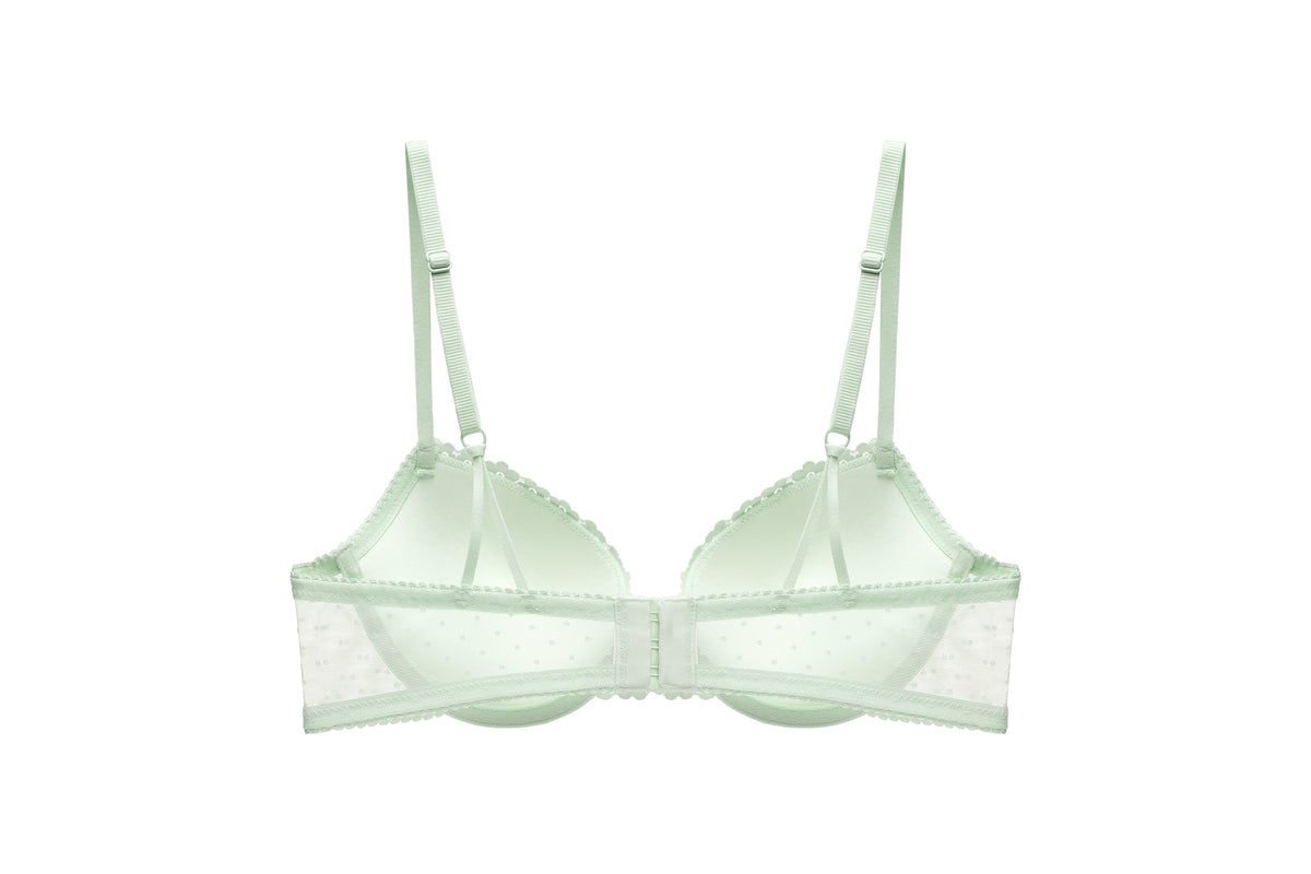 Soft-wired Medium Pad Lace Bra