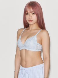 Wireless Medium Pad Lace Bra