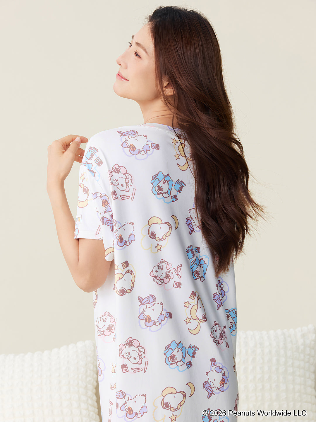 Snoopy Collection, Modal Sleep Dress