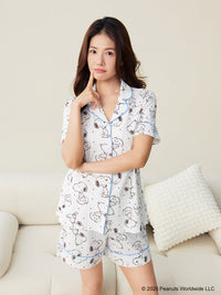 Snoopy Collection, Brushed Jersey Pajama Set