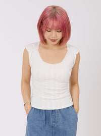 Cotton Lace Trims Top