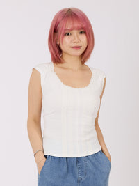 Cotton Lace Trims Top