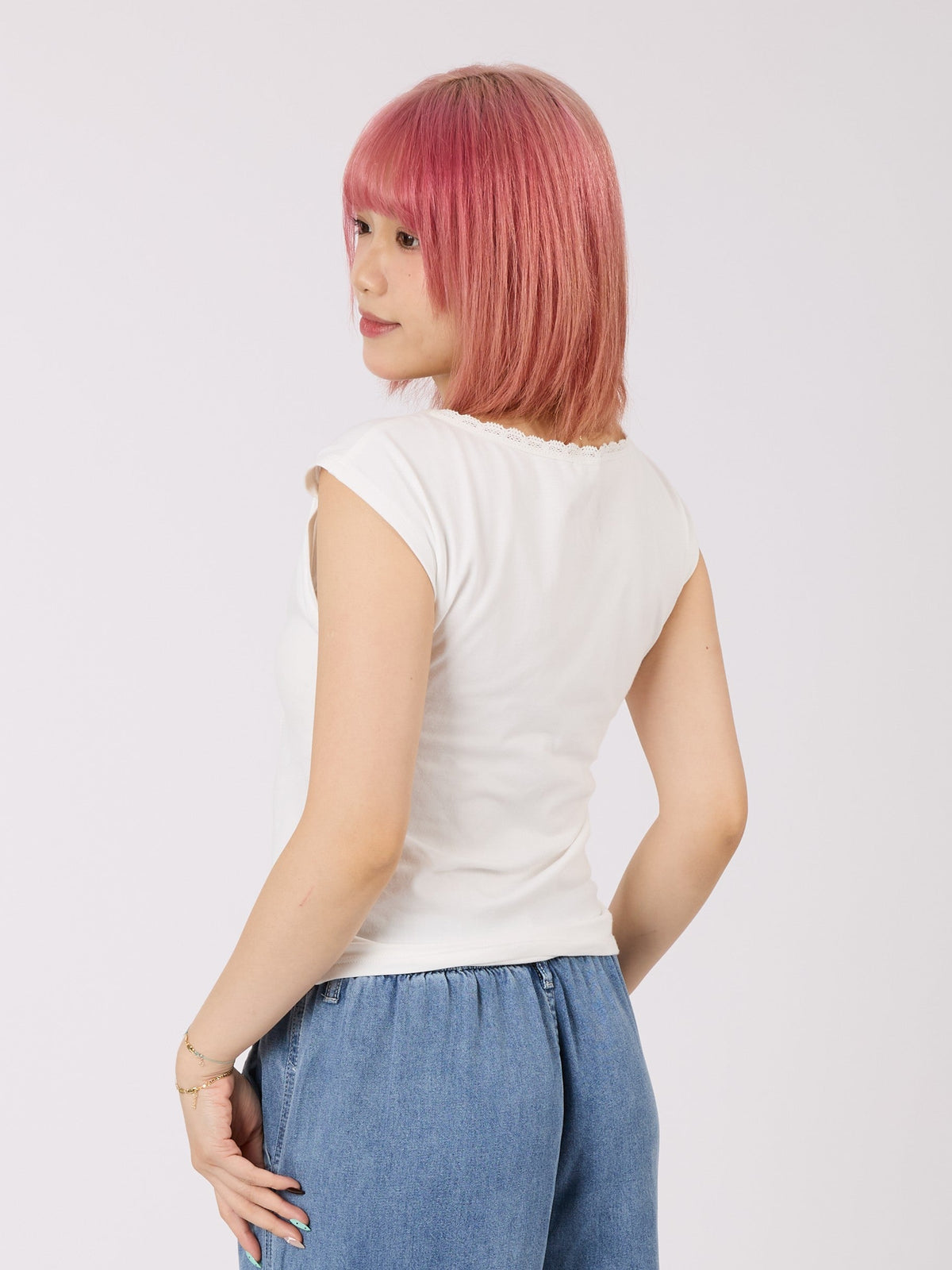 Cotton Lace Trims Top