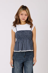 Checked Cami Top