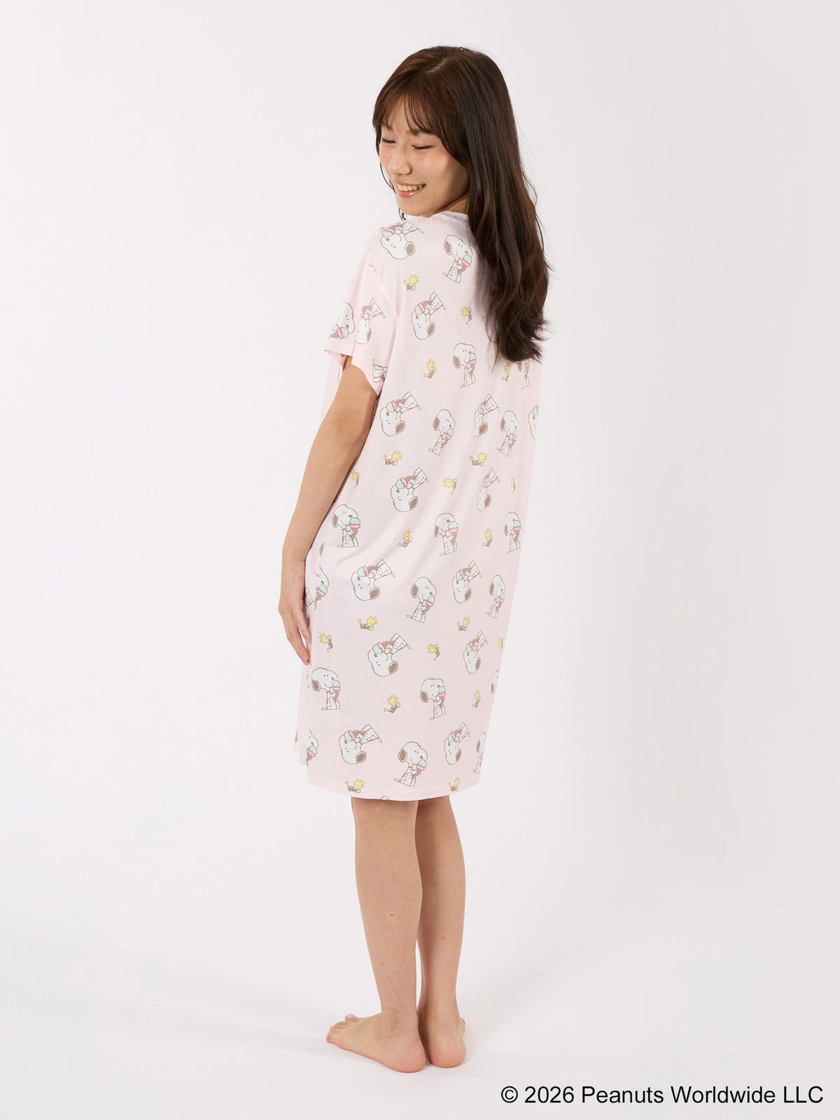 Snoopy Collection, Brushed Jersey Sleep Dress