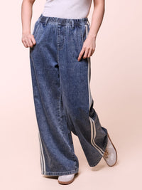 Wide Leg Denim Pants
