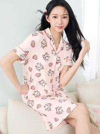 Disney Cats & Dogs Collection, Marie Sleep Dress - 8F5-HeavenlyPink