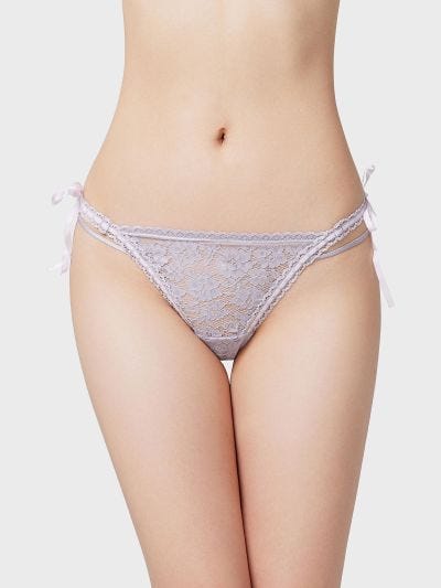 RIANNA SOLID, Lace Tanga Panty