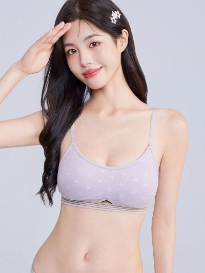 CHANIA, Wireless Lace Medium Pad Bralette